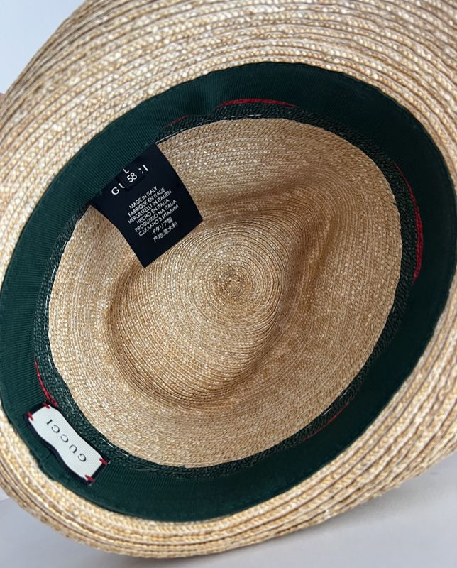 101800 - GUCCI Abaca stråhatt