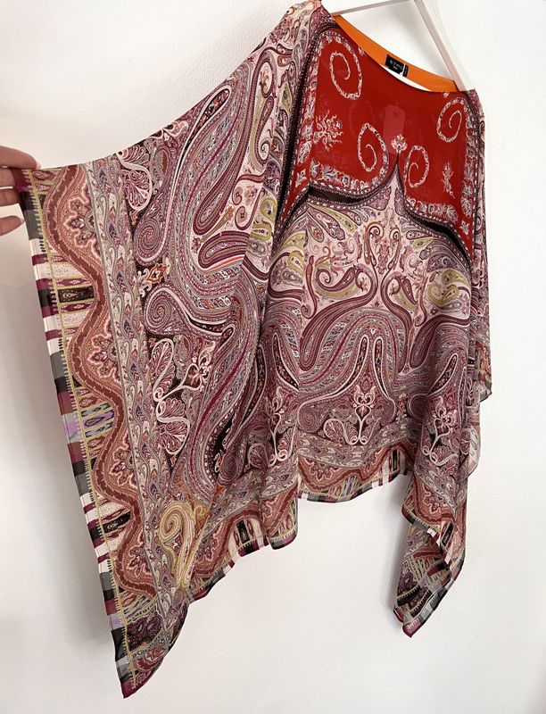 102158 - Etro Silkeponcho