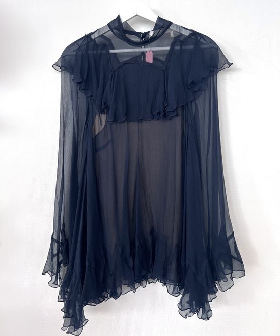 Hovedbilde 102428 - Chloé Ruffled Silk-Crepon Blouse